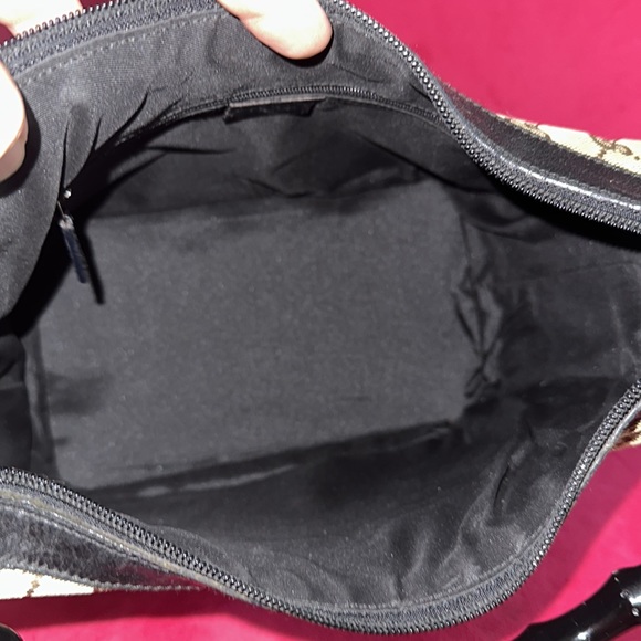 Gucci bamboo strap shoulder tote hobo purse - Picture 12 of 16